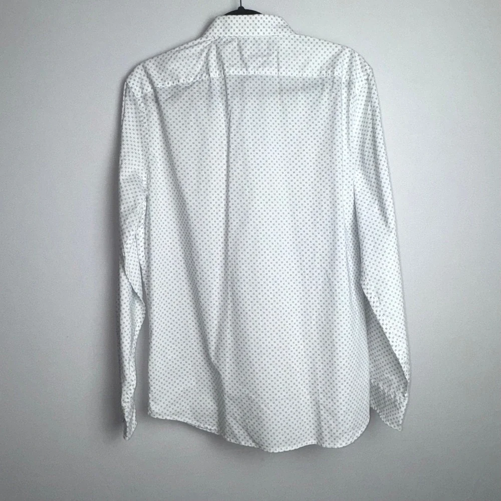 Banana Republic Mens Standard Fit Stretch‎ Soft Wash Button Down Shirt Medium
